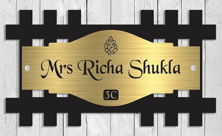 Jali Name Plates